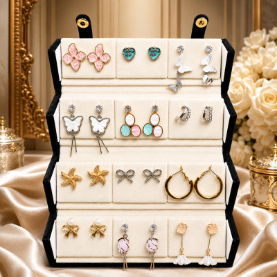 Mirakii Jewels 12 Pair Traditional Jhumka Earrings Set for Women & Girls Alloy Chandbali Earring, Earring Set, Jhumki Earring, Stud Earring